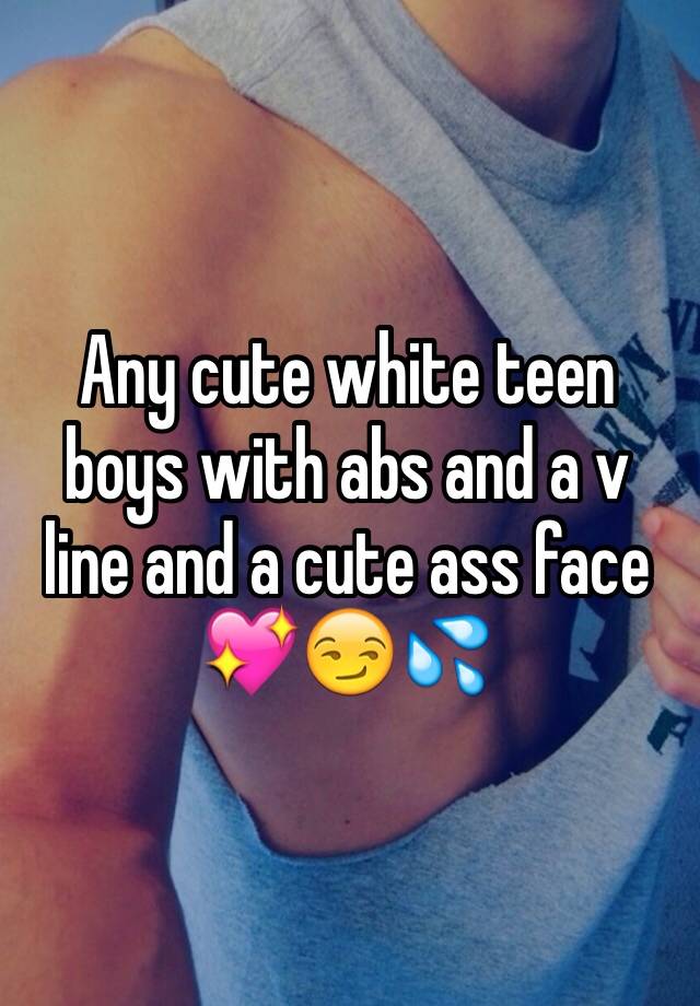 Teen Boy Ass